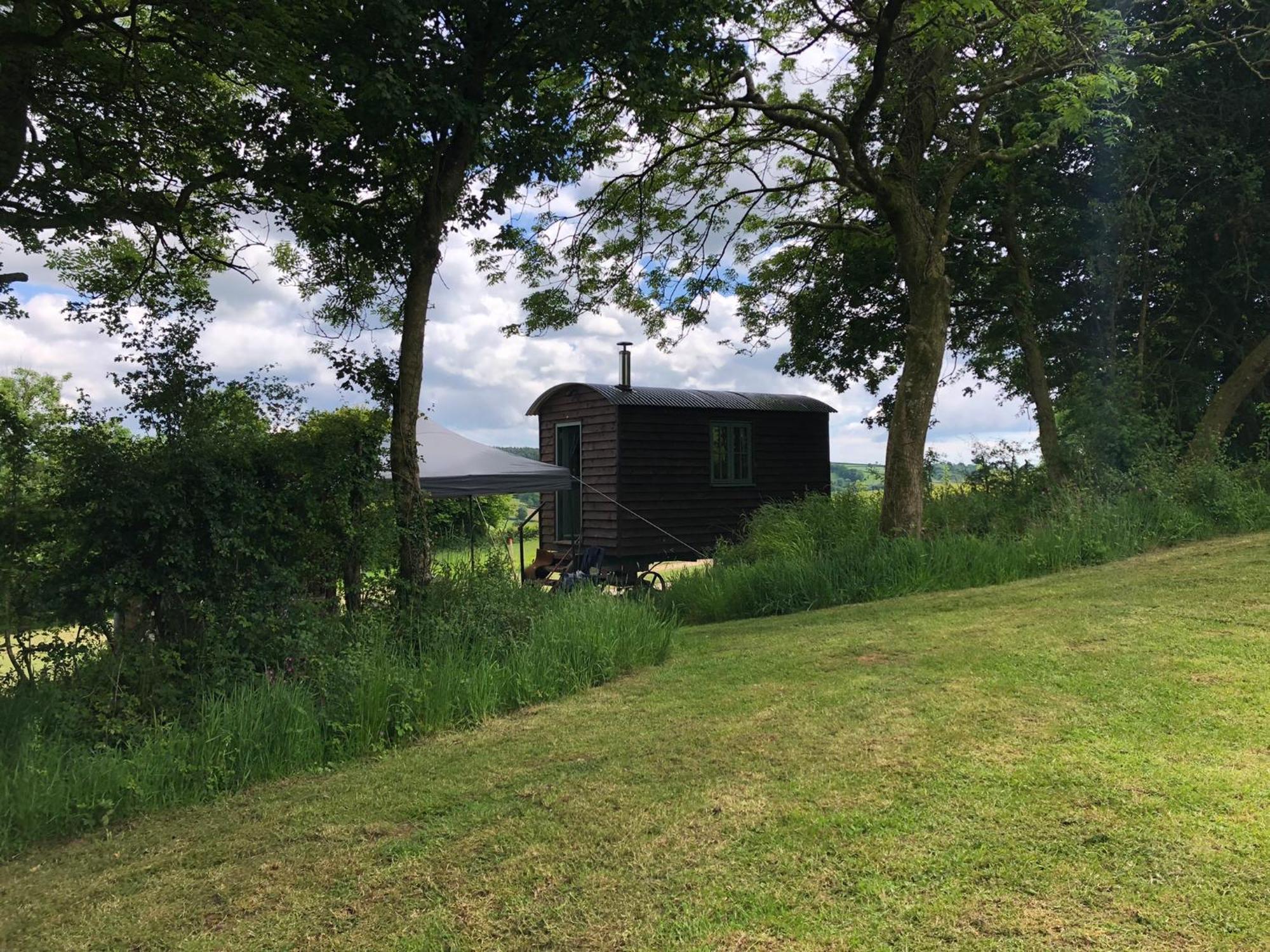 The Shepherds Hut At The Shippen, Tiphayes Honiton Exterior photo